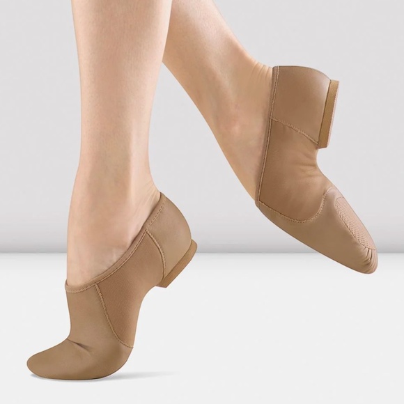 BLOCH NEO Flex Slip On Jazz Shoe - Tan or Black S0495 L or G - NEW - Picture 3 of 5